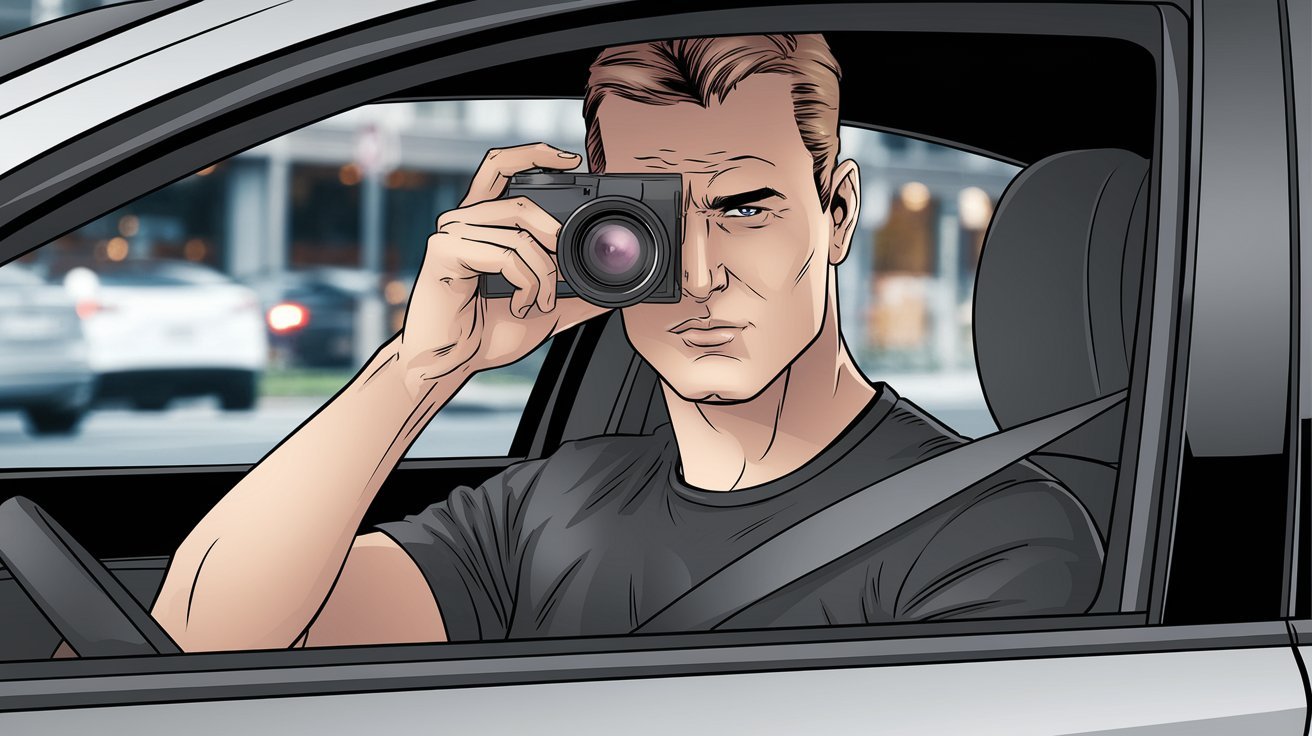 private detective with camera; private investigator Kaiserslautern Germany, private detective Kaiserslautern Germany, investigation company Kaiserslautern Germany, detective agency Kaiserslautern Germany